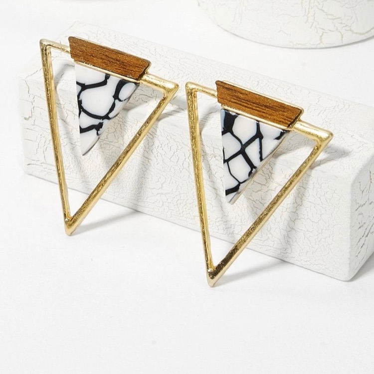 Triangle Earrings!